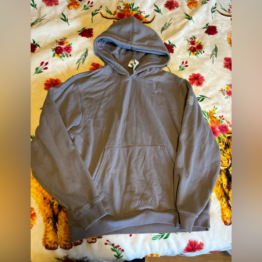 ALO Yoga Gray Pullover Hoodie